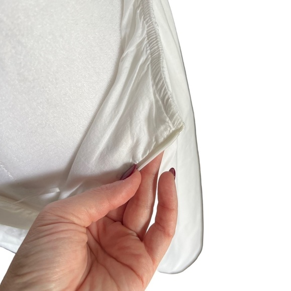 Abercrombie - NEW Mixed Fabric Cut Out Midi Dress Sz M - Picture 15 of 16